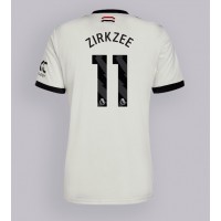 Fotbalové Dres Manchester United Joshua Zirkzee #11 Alternativní 2024-25 Krátký Rukáv